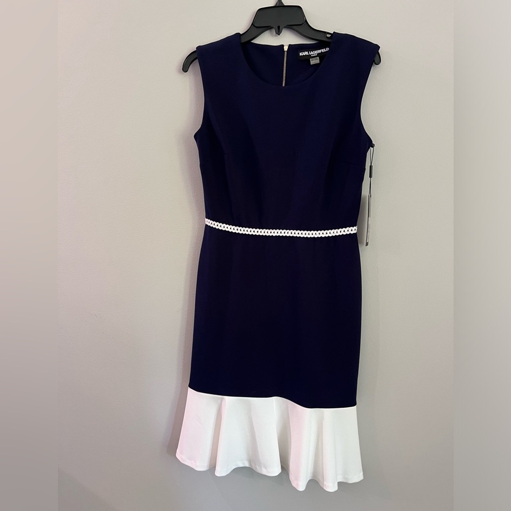 Karl Lagerfeld Dress | Navy | NWT | Size 6